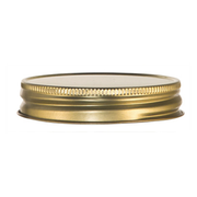 Libbey 92136 Gold Metal Drinking Jar Lid - (72 Each Per Case)
