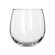 Libbey 222 16 3/4 Oz. Safedge Rim Guarantee Stemless Red Wine Glass - 12/Case