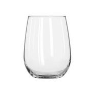 Libbey 221 17 Oz. White Wine Safedge Rim Guarantee Stemless Wine Glass - 12/Case