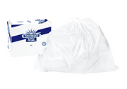 Empress PH334013N 33 Gallon Clear Hi-Density Liner Interleaved Roll (20 Packs of 25 Per Case)