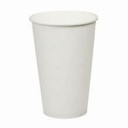 Empress EHC12-W 12 Oz. White Paper Hot Cup (20 Packs of 50 Hot Cups Per Case)