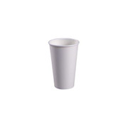 Empress EHC16-W 16 Oz. White Paper Hot Cup (20 Packs of 50 Hot Cups Per Case)