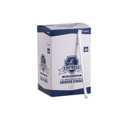 Empress E161001W 7.63" White Boxed Jumbo Flex Straw Paper Wrapped (25 Packs of 400 Jumbo Straws Per Case)