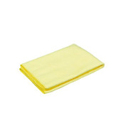 CTC M915101Y 16" x 16" Yellow Microfiber Rectangle Terry Cloth