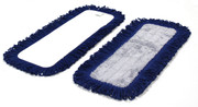 CTC M840018 18" Microfiber Fringed Dust Mops with Velcro Backing