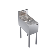 Krowne KR24-MS12 12” W x 24” D Stainless Steel One Compartment Royal Series Underbar Speed Unit