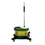 Bissell CM500D-GRN Stainless Steel Spinner with Dolly Cyclo Mop Spin Mop