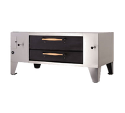 Bakers Pride Y-600-DSP-LP 55.12" W Single Deck Liquid Propane Super Deck Series Display Pizza Deck Oven