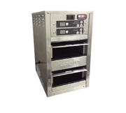 Carter-Hoffmann MZ213GS-2T 9.88" W Stainless Steel Electronic Modular Holding Cabinet - 120 Volts