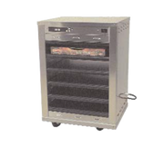 Carter-Hoffmann DF1818-3 3 Boxes Stainless Steel Pass-Through Holding Cabinet for Pizza Boxes - 120 Volts