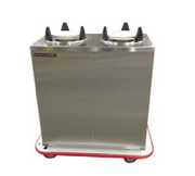 Carter-Hoffmann EPD4S12 All Stainless Steel 4 Compartments Enclosed Plate Dispenser for 12" Plates