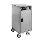 Carter-Hoffmann PH125 17.88" W Stainless Steel Solid Door Mobile Heated Cabinet - 120 Volts