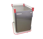 Carter-Hoffmann PSDTT20 20 Trays Stainless Steel Single Door Performance Patient Tray Cart