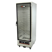 Carter-Hoffmann HL2-18 18 Pans Glass Door Bottom Mounted hotLOGIX Humidified Holding Cabinet or Heater Proofer-HL2 Series - 120 Volts