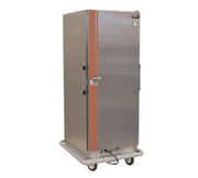 Carter-Hoffmann BB64 80 Covered Plates Stainless Steel Mobile Single Door Classic Carter Banquet Cabinet - 120 Volts