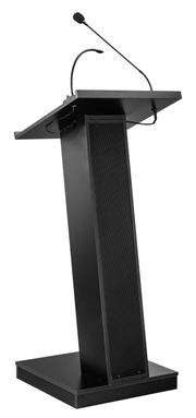 National Public Seating ZED 49" Scratch Resistant Laminate with MDF Core Oklahoma Sound Zed Lectern