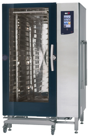BKI CLBKI-202G-LP 30 Hotel Pan Full Size Stainless Steel Boilerless Liquid Propane 202 Series Combi Oven - 115 Volts 1 Phase