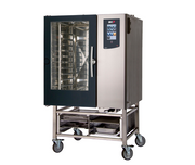 BKI CLBKI-101G-NG 8 Hotel Pan Full Size Stainless Steel Boilerless Natural Gas 101 Series Combi Oven - 115 Volts 1 Phase