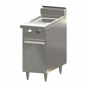 Jade JTPC-24-LP 16 Gal. Stainless Steel Single Tank Liquid Propane Titan Heavy Duty Pasta Cooker - 120,000 BTU