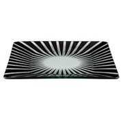 Rosseto GLS033B Black Square Stelo Platter