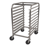 Advance Tabco PR10-3W Aluminum End Loading Mobile 10 Pan Rack with 3" Centers