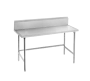 Advance Tabco TVKS-243 36" W x 24" D 304 Stainless Steel 14 Gauge Stainless Steel Base Work Table