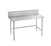 Advance Tabco TVKS-243 36" W x 24" D 304 Stainless Steel 14 Gauge Stainless Steel Base Work Table