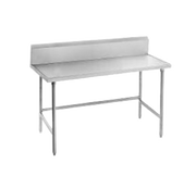 Advance Tabco TVKG-363 36" W x 36" D 304 Stainless Steel 14 Gauge Galvanized Base Work Table