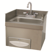 Advance Tabco 7-PS-42A 18.25" W x 17.63" D Recessed Recessed Hand Sink