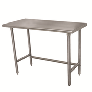 Advance Tabco TELAG-302-X 24" W x 30" D Stainless Steel 16 Gauge Work Table