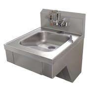 Advance Tabco 7-PS-77-W 20" W x 24" D Wall Mounted ADA Compliant Hand Sink