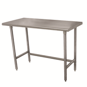 Advance Tabco TELAG-242-X 24" W x 24" D Stainless Steel 16 Gauge Work Table