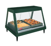 Hatco GRHDH-2P 32.5" W Stainless Steel 2 Shelf Countertop Glo-Ray Heated Display Case - 120 Volts