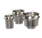 Hatco HWBHRN-7QTD (1) 7 Qt. Round Stainless Steel Non-Insulated Drop-In Heated Well - 120 Volts