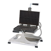 Hatco KWMSL-2LG413-QS 19.48" W Stainless Steel Frame Single Electric Hatco and Krampouz Belgian Waffle Maker - 208-240 Volts