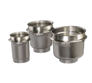 Hatco HWBHRT-11QTD (1) 11 Qt. Round Stainless Steel Non-Insulated Drop-In Heated Well - 120 Volts