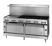 Jade JBR-36G-36-NG 36" W Natural Gas Stainless Steel Bistro Restaurant Range - 102,000 BTU