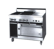 Jade JBR-2-24G-36C-NG 36" W Natural Gas Stainless Steel 2 Burners Bistro Restaurant Range - 133,000 BTU