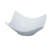 Yanco RM-503 3.5 Oz. White Melamine Square Rome Bowl