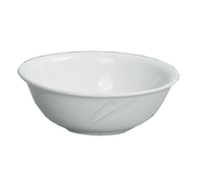 Yanco MM-82 64 Oz. Bone White Porcelain Round Miami Bowl