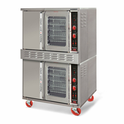 American Range MSD-2 40" W Natural Gas Double Deck Majestic Convection Oven - 140,000 BTU