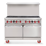 American Range AR-24G-4B-LP 48" W 4 Open Burners Liquid Propane Restaurant Range - 222,000 BTU