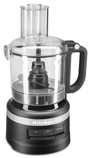 KitchenAid KFP0718BM 7 Cups Black Matte Stainless Steel Blade Food Processor