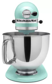 KitchenAid KSM150PSIC 5 Qt. Ice 10-Speed KitchenAid Artisan Series Tilt-Head Stand Mixer