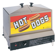 Gold Medal 8007 80 Hot Dogs and 40 Buns Steamin Demon Hot Dog Steamer - 120 Volts 1000 Watts