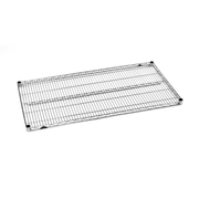 Metro 2142BR 42" W x 21" D Brite Zinc Wire Super Erecta Shelf