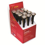 CDN IRT220-PACK 5" Stem Waterproof Shatterproof Cooking Thermometer Display Pack (12 Per Box)