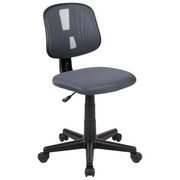 Flash Furniture LF-134-GY-GG 250 Lbs. Gray Adjustable Seat Height Flash Fundamentals Task Office Chair