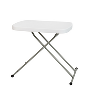 Flash Furniture DAD-YCZ-66X-GW-GG 25.5" W Granite White Powder Coated Steel Frame Folding Table