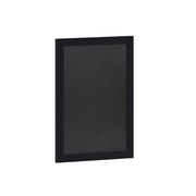 Flash Furniture HGWA-GDIS-CRE8-952315-GG 18" W Black with Eraser Canterbury Magnetic Wall Mount Chalkboard